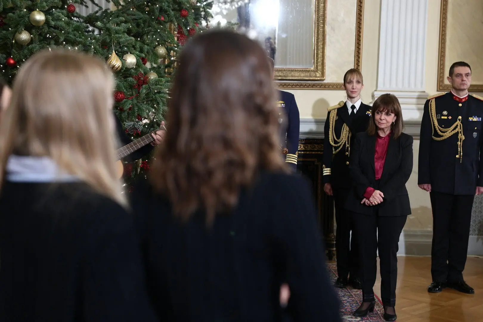 Χριστουγεννιάτικα κάλαντα στο Προεδρικό Μέγαρο 5