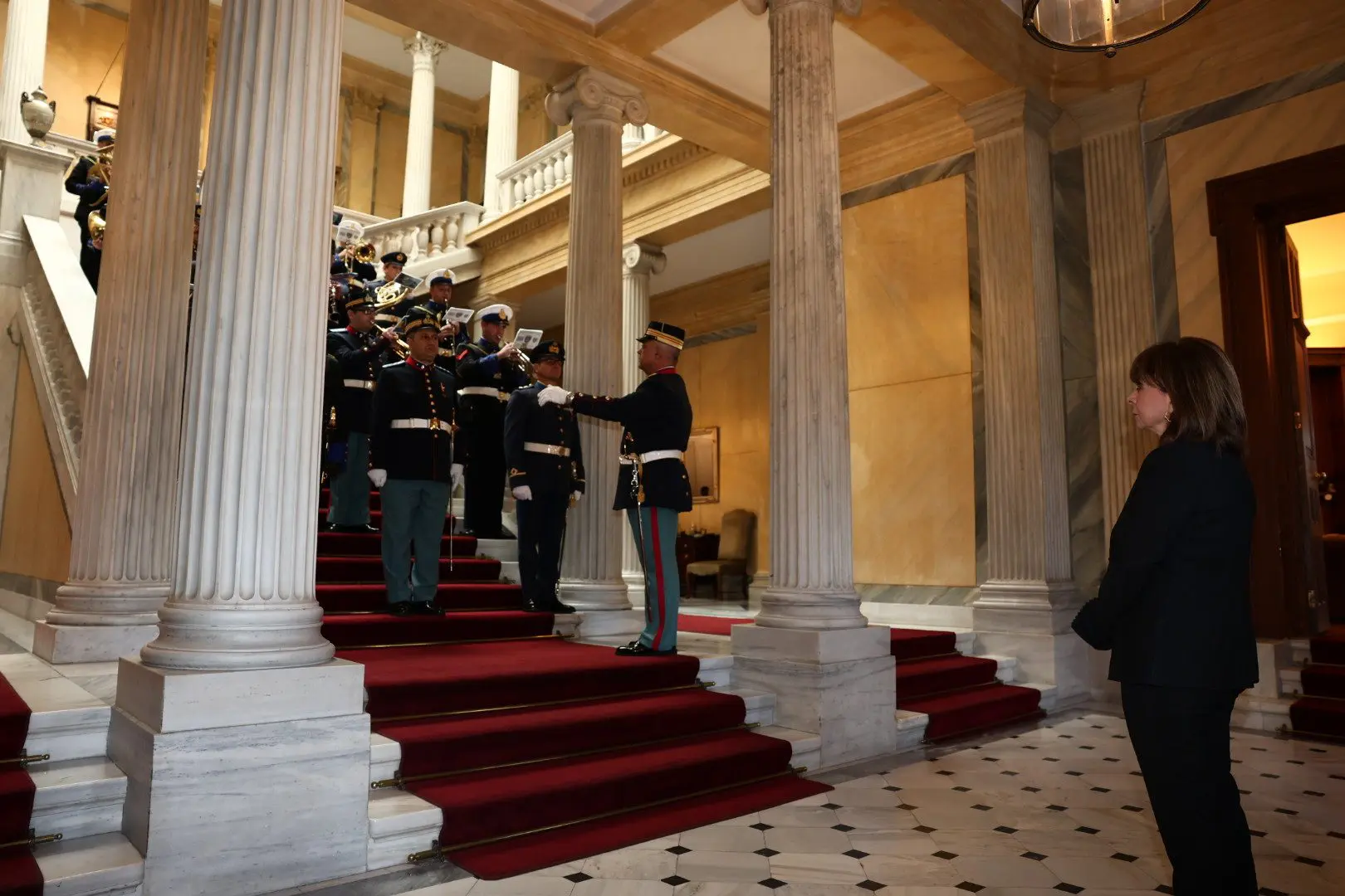 Χριστουγεννιάτικα κάλαντα στο Προεδρικό Μέγαρο 7 1