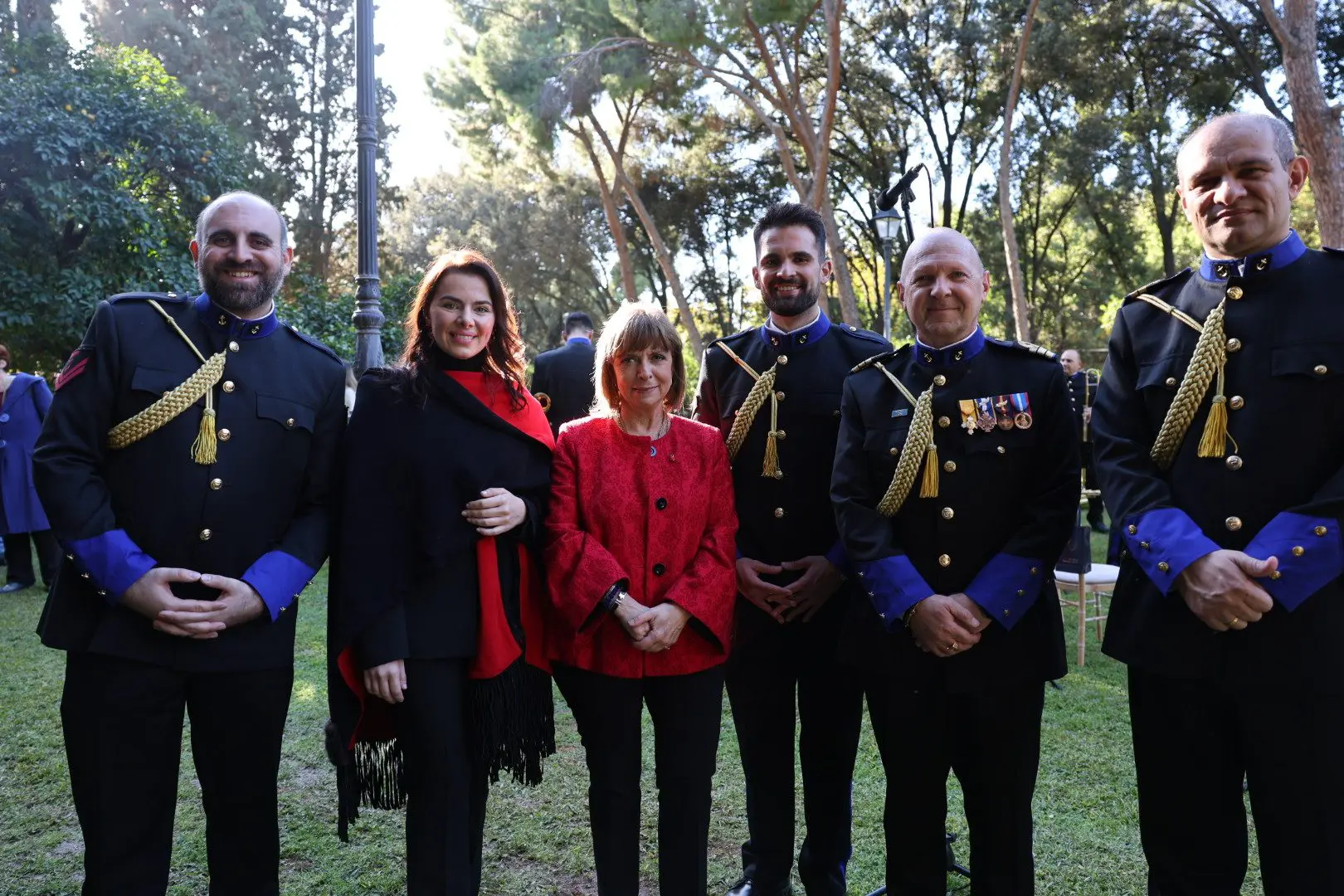 Χριστουγεννιάτικες μελωδίες στον κήπο του Προεδρικού Μεγάρου 2