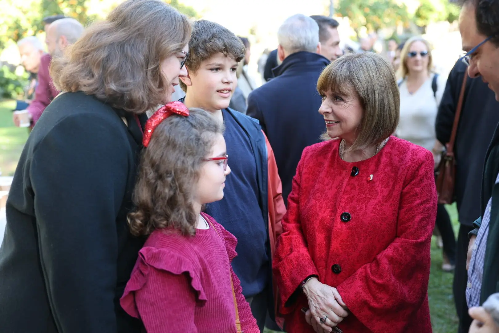 Χριστουγεννιάτικες μελωδίες στον κήπο του Προεδρικού Μεγάρου 2