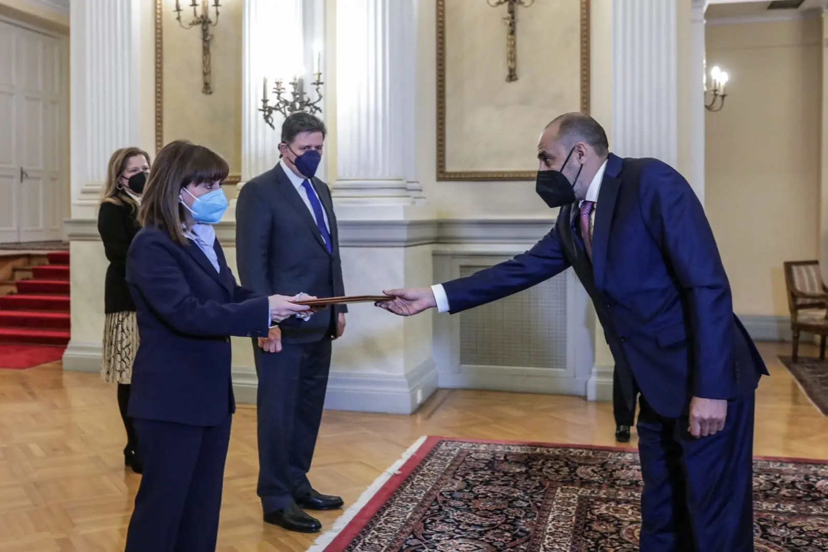 Τελετή επίδοσης διαπιστευτηρίων νέων Πρέσβεων 6 scaled